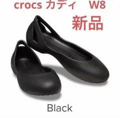 Crocs カディフラットシューズ ブラックのサムネイル