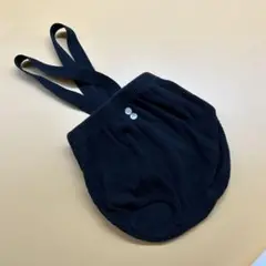 リブ編み ブラック ボトムス 90 ほぼ未使用