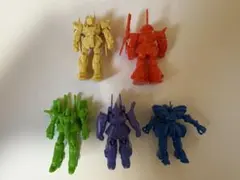 森永製菓 1980年代 チョコスナック ガンダム ミニガンプラ セット 当時