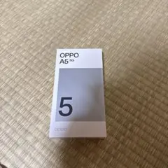 OPPO A5 5G ホワイト 4GB/128GB 新品未開封 即購入OK