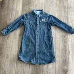 BREEZE デニム シャツワンピース 120
