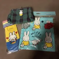 ミッフィー ポーチと巾着と靴下セット