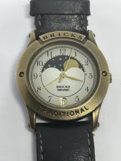 maruman 腕時計 ムーンフェイズ 稼働品