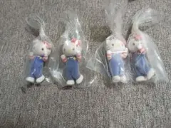 サンリオ　ミニチュアチャーム　ライブキャラクター　ハローキティ 4体