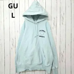 GU　ヘビーウェイトスウェットパーカー　コロンビアユニバーシティ　コラボ