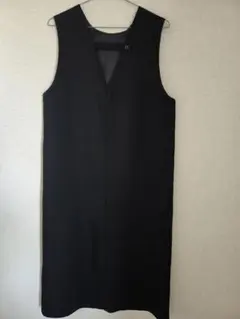 ジャンパースカート　2way 黒