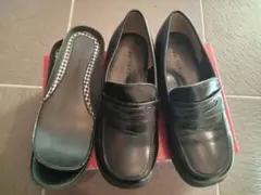 フォーマル　ローファー 取り外しインソール　21センチ