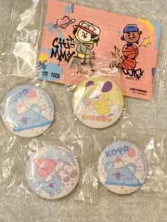 BT21 くら寿司コラボ　バッジ　シール