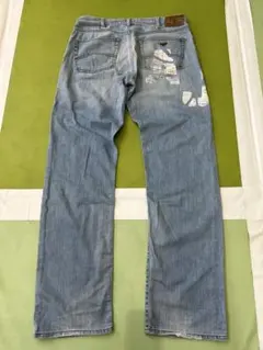 【希少】ARMANI JEANS アルマーニジーンズ AJロゴペイント W34のサムネイル