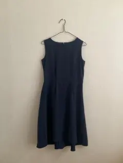 【BEAMS HEART 】ネイビー ノースリーブ ワンピース　サイズSのサムネイル
