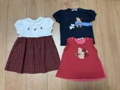 familiar ファミリア トップス 3点セット 80cmのサムネイル