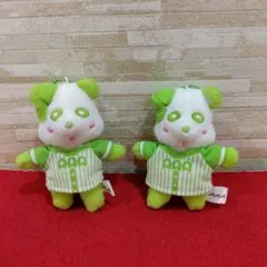 AAA　え～パンダ　キーチェーンマスコット　うらたさん　2個セット