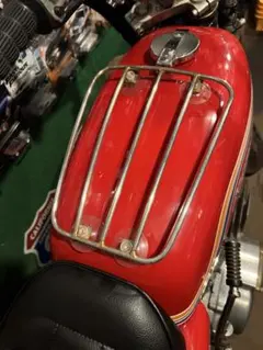 バイク パーセルグリッド タンク キャリア ラック 荷台　クラシック バイク パーセルグリッド タンク キャリア ラック 荷台 クラシック