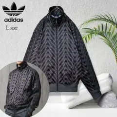 【希少】アディダスオリジナルス 総柄 ジャージ トラックトップ ファイヤーバード