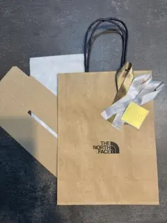 ザノースフェイス　ロゴ入りショッパー　紙袋　小と中　2枚セット