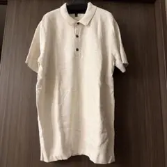 BANANA REPUBLIC ポロシャツ XL アイボリー