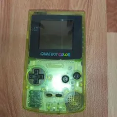〔ジャンク品〕GAME BOY COLOR クリア 本体のみ
