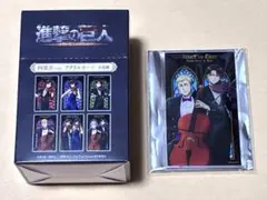 四重奏 進撃の巨人 エルヴィン・スミス & リヴァイ アクリルカード