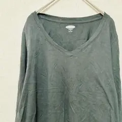 OLD NAVY ブラック Vネック Tシャツ M
