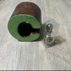 C 木製オブジェ Cスタンプ イニシャル シー