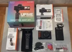 SONY VLOGCAM ZV-1G シューティンググリップキットRODEマイク - メルカリ