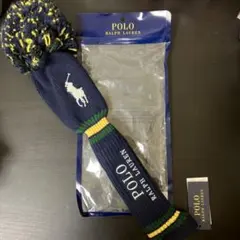新品　POLO RALPH LAUREN ドライバー用ヘッドカバー　ネイビー