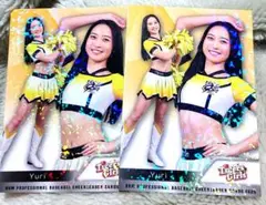 bbm チアリーダー タイガースガールズ レギュラー パラレル yuri 阪神