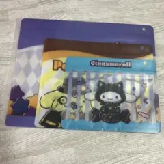 サンリオ ハッピーくじ ハロウィン ジッパーバッグ ポムポムプリン シナモロール
