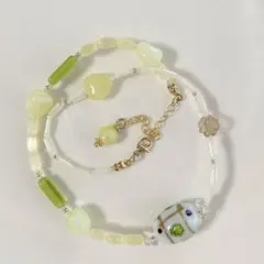 no.151／a'moureve ビーズネックレス