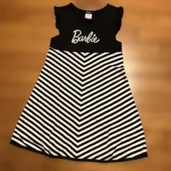 Barbie ストライプ ノースリーブワンピース 140A