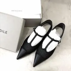 【新品】ODETTE E ODILE シアーTストラップ フラット20↑23.5のサムネイル