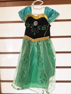 アナ風 緑色ドレス 100cm~