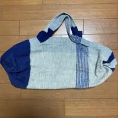 タマキニイメwool70％cotton30％バッグ