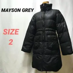 MAYSON GREY　メイソングレイ　ダウンコート　黒　レディースのサムネイル
