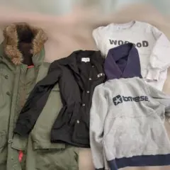 まとめ売りメンズ5点セット　アウター3 点　スゥエット2点 　M-S