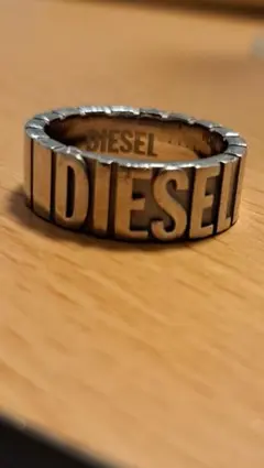 DIESEL ステンレス ロゴリング 日本サイズ20号のサムネイル