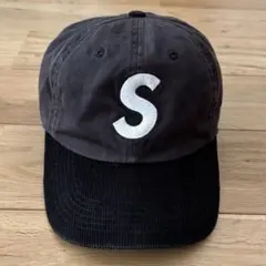 Supreme 2-Tone S Logo 6-Panel 24SS ブラック
