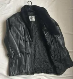 HARAJUKU MOTHER　レザージャケット　ラムレザー　黒　M HARAJUKU MOTHER 原宿マザー ラムレザー カーコート ジャケット