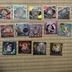 ワンピース ウエハース　キャラクターシール14枚セット