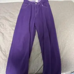 パープル ワイドパンツのサムネイル