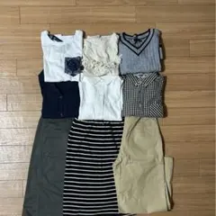 春夏　レディース服　まとめ売り 9点　カジュアルウェア レディース
