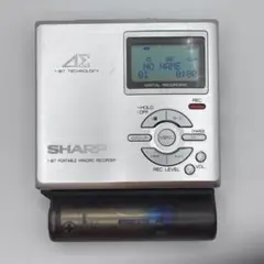 SHARP MD-ST60 ポータブルMDプレーヤー - メルカリ