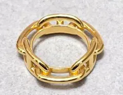 HERMES エルメス シェーヌダンクル　スカーフリング　43054