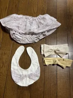 アプレレクール　ブルマ　スタイ　ターバン　　4点セット