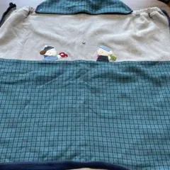 ファミリア 男の子　3wayブランケット ギンガムチェック