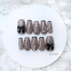 【現品】ワンホン 韓国 フレンチガーリー ちゅるん うるうる リボン ハート