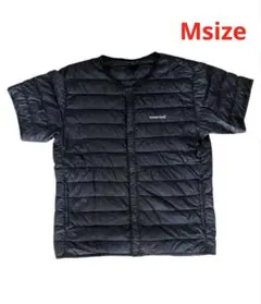 mont-bell スペリオダウン　Tシャツ ブラック M モンベル　ダウンt