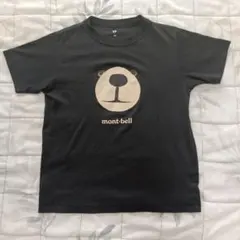 mont-bell Tシャツ 140cm ブラック くまのサムネイル