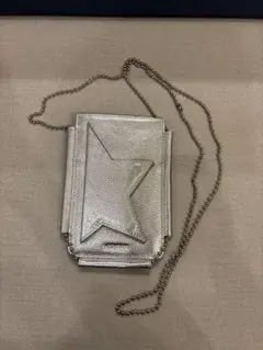 HASHIBAMI　スマホショルダー　シルバー