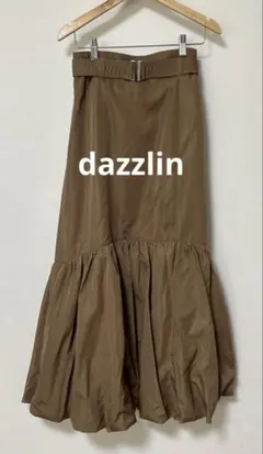 dazzlin ダズリン★ワークベルトバルーンスカート　ロングスカート